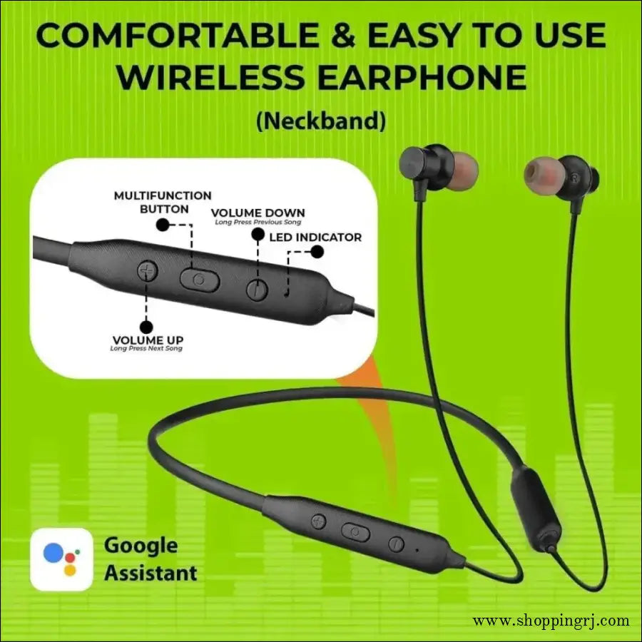 Erd We-11 Wireless Earphone - Neckband