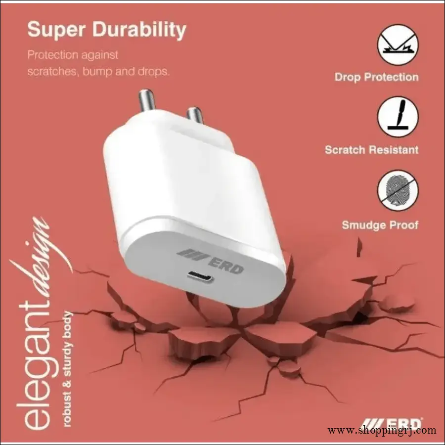 Erd 25w PD Charger for Fast and Efficient Charging