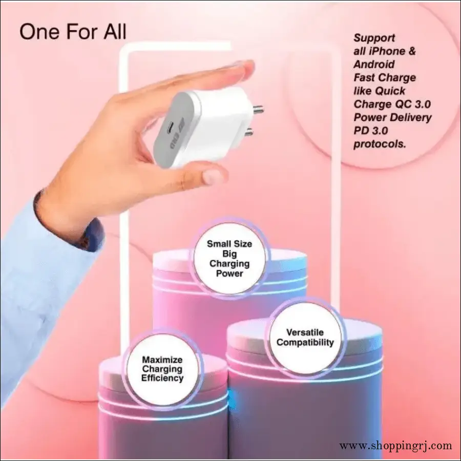 Erd 25w PD Charger for Fast and Efficient Charging