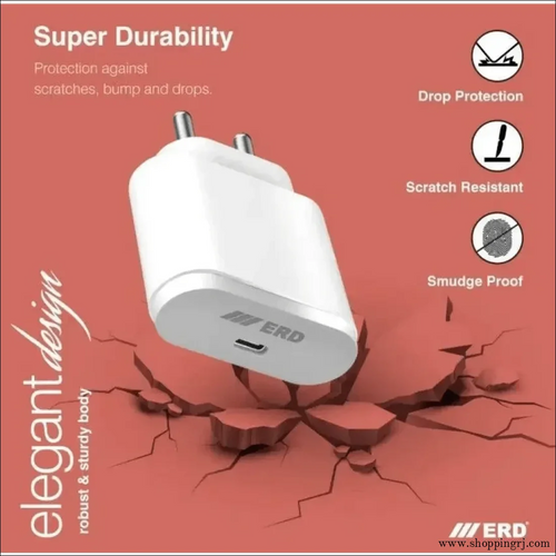 ERD 25 Watts PD Adaptor - charger - 25w chargerchargerscharger