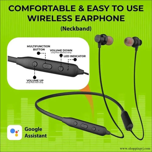 ERD WE - 11 WIRELESS EARPHONE - neckband - neckbandRJ mobiles and accessories ThoothukudiNew arrival