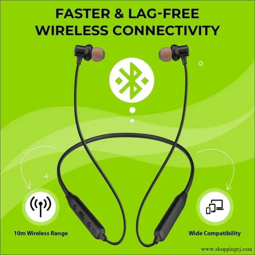 ERD WE - 11 WIRELESS EARPHONE - neckband - neckbandRJ mobiles and accessories ThoothukudiNew arrival