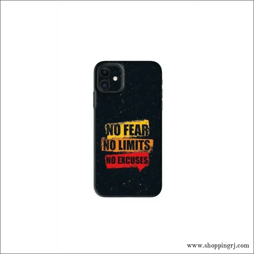 No Fear Limits Excuses Back Skin Wrap - Mobile Skins