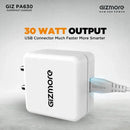 Gizmore 30w Turbo Power Adaptor GIZ PA630 - charger - chargerNew arrivalchargers