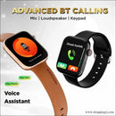 Gizmore Star Smart Watch Big Dial Bluetooth / Rotating Crown - Smart Watch Accessories