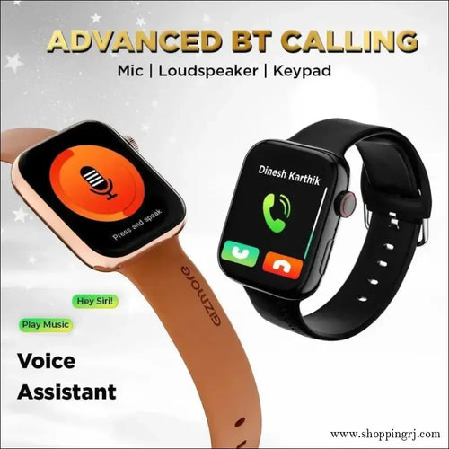 Gizmore Star Smart Watch Big Dial Bluetooth / Rotating Crown - Smart Watch Accessories