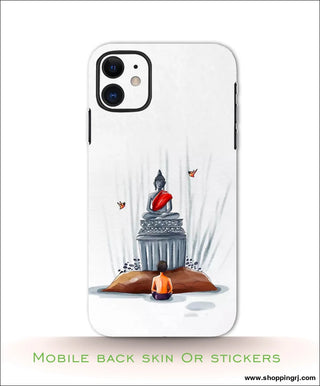GOD BHUTHA mobile back skins or Mobile stickers RJ1216