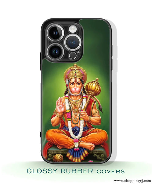 God HANUMAN mobile covers glossy Rubber RJ3439 - Mobile covers