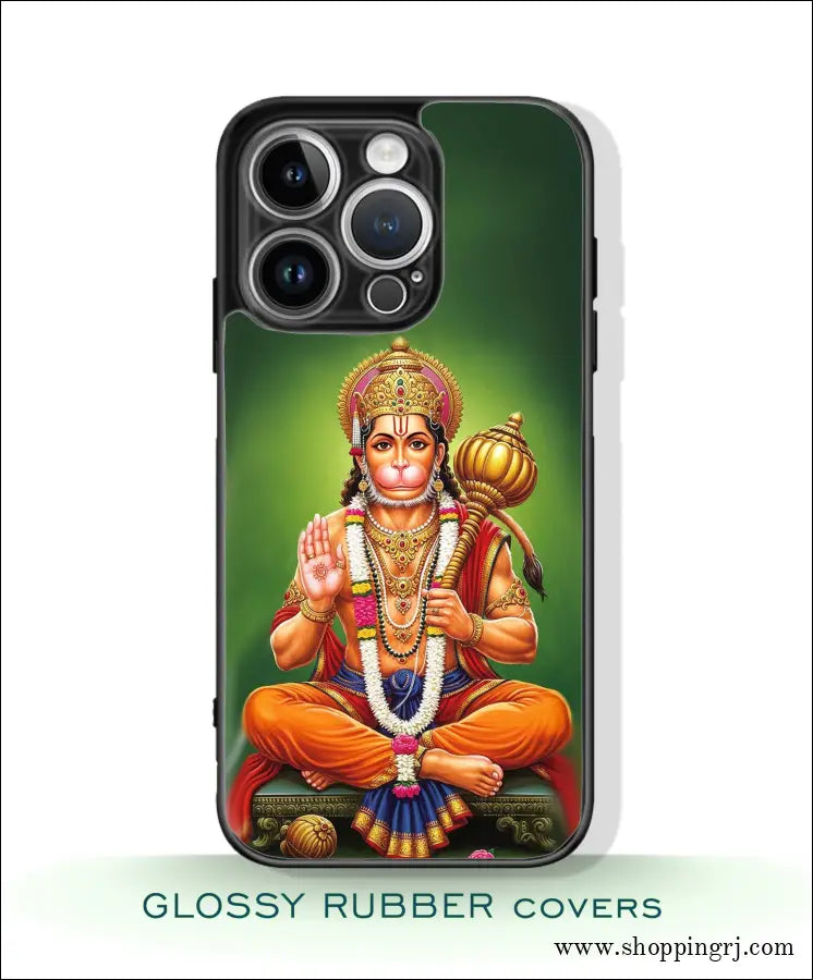 God HANUMAN mobile covers glossy Rubber RJ3439