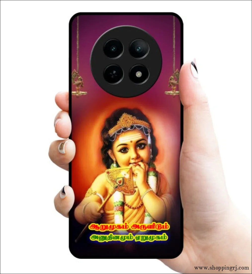 God குழந்தை Murugan glossy Rubber case 3114