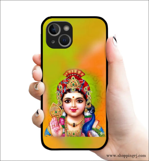 God குழந்தை Murugan ராஜ அலங்காரம் Glossy Rubber Case 1309 - Mobile Covers