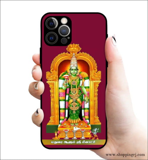 God Menakshi Amman Glossy Rubber Case 3114 - Mobile Covers