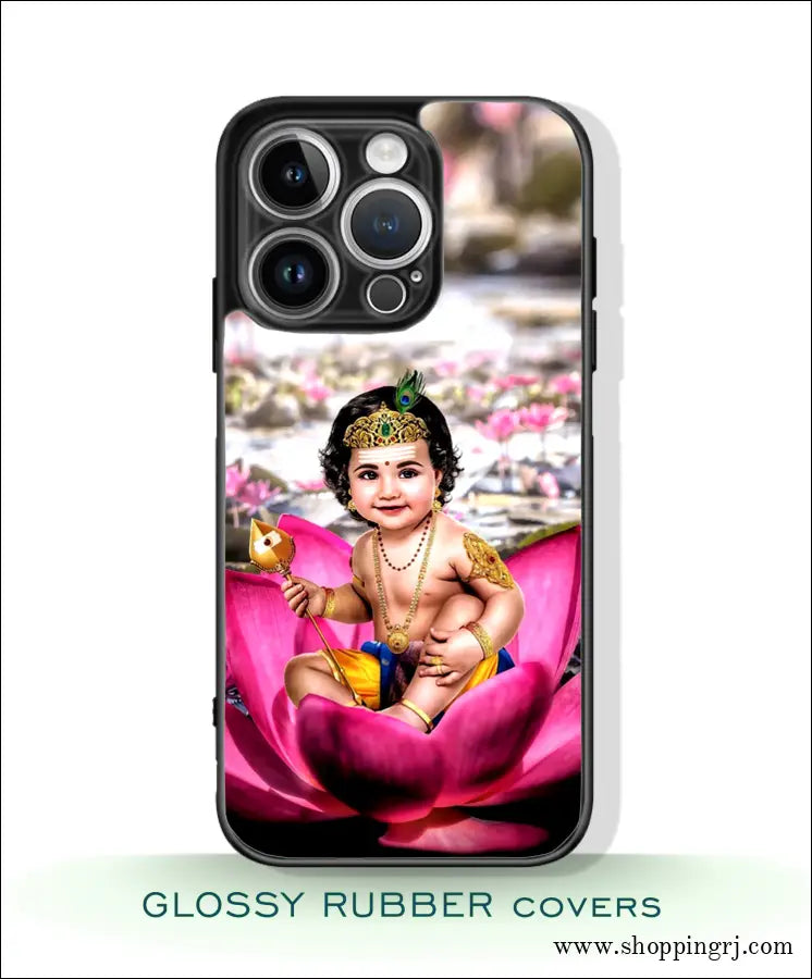 God muruga mobile covers glossy Rubber RJ2412