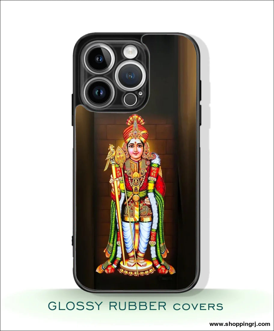 God muruga mobile covers glossy Rubber RJ3437 - Mobile covers