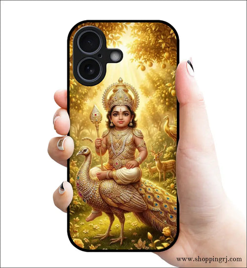 God Murugan Glossy Mobile Case Rj6 - Metal Covers