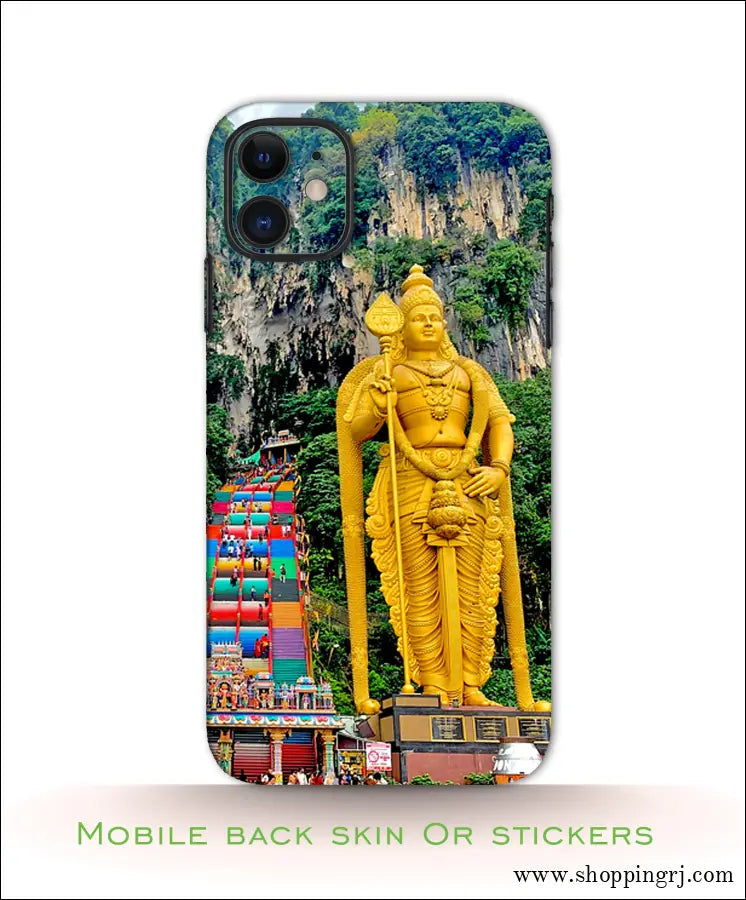 GOD MURUGAN mobile back skins or Mobile stickers RJ2326