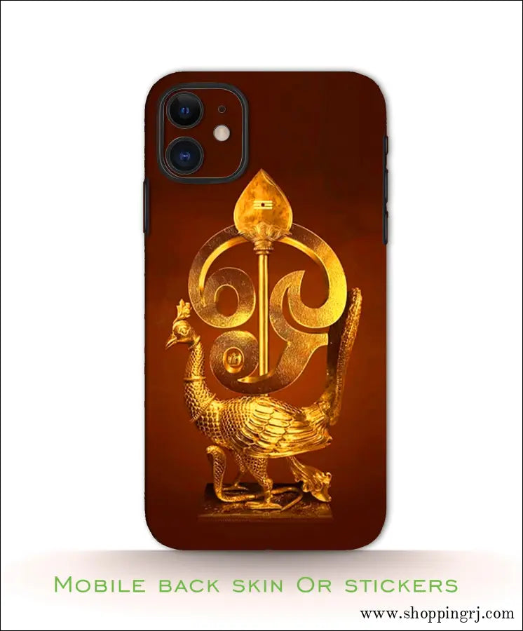 GOD MURUGAN mobile back skins or Mobile stickers RJ714