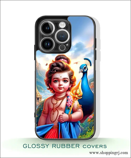 God Murugan Mobile Covers Glossy Rubber Rj2551 - Mobile