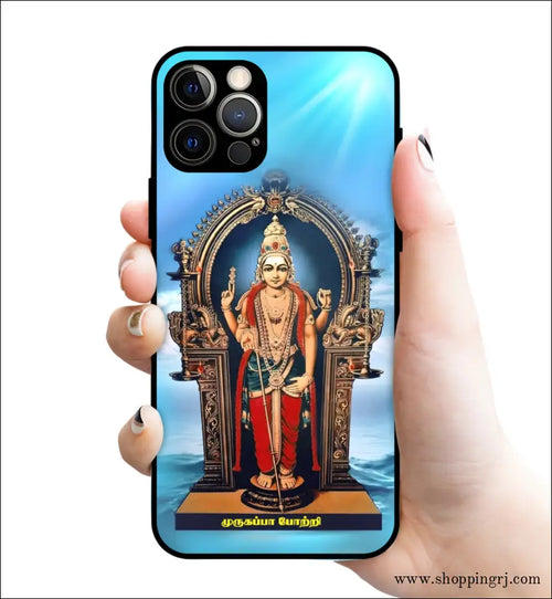 God Murugan வேலன் Glossy Rubber Case 3123 - Mobile Covers