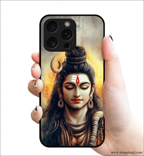 God siva glossy Rubber case - Mobile covers