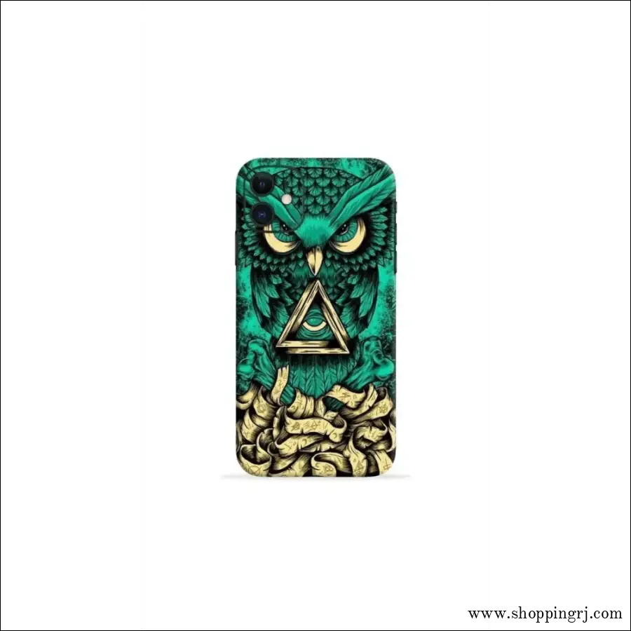 Green Owl Mobile Skin