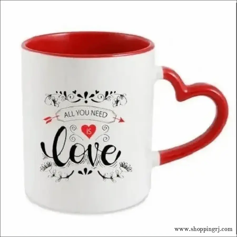 Heart Shape Mug Printing - Mugs