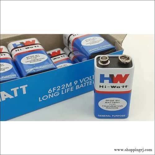 Hw Hi-watt 9v Battery,3pcs - Tools Hardware