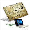 I love you Laptop premium skins-RJ054