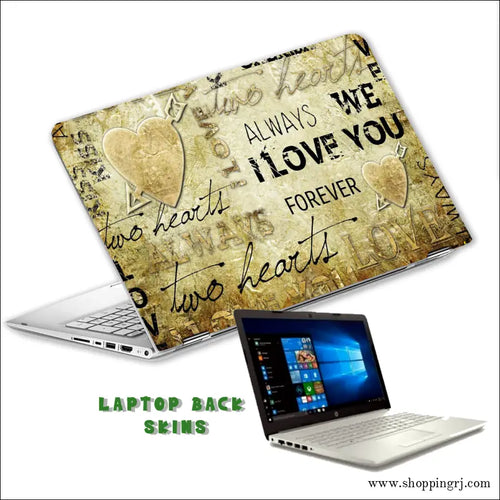 I love you Laptop premium skins-RJ054