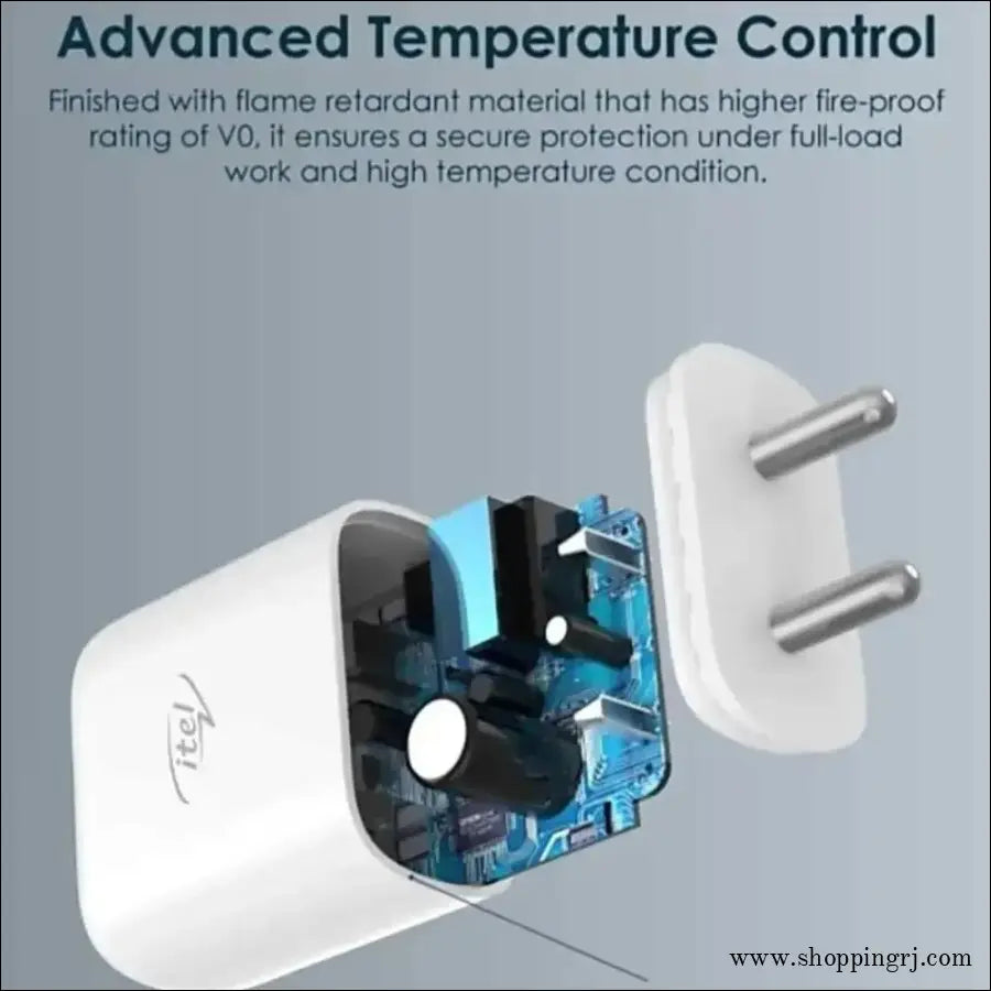 Itel 2.4 Amp Fast Charger with 6 Month Guarantee - Charger