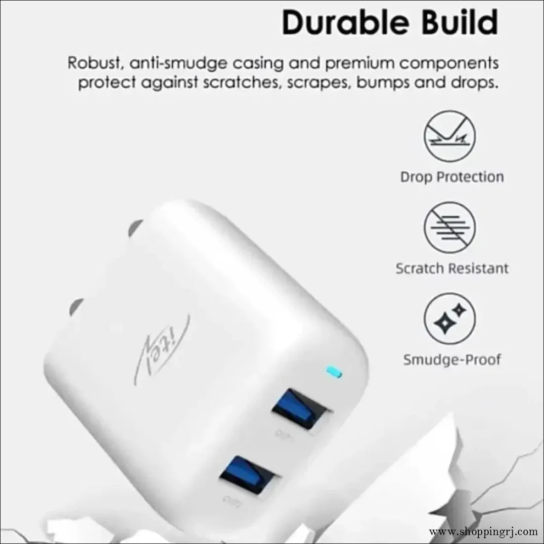 Itel 2.4 Amp Fast Charger With 6 Month guarantee - charger - chargerNew arrivalchargers