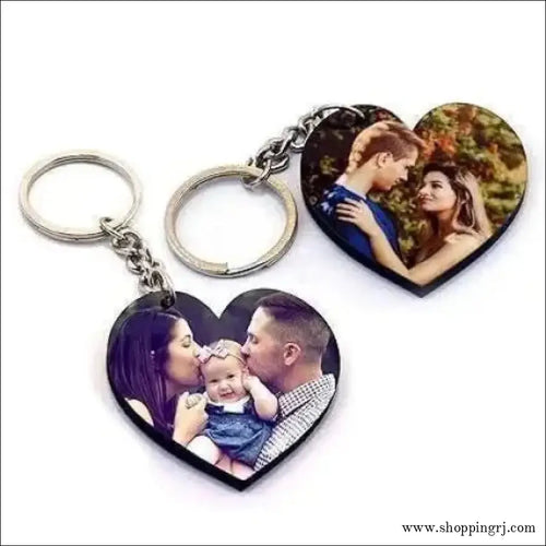 Key Chains Printing - Heart Shape - Customized Gifts