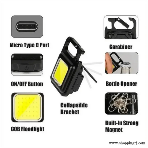 Keychain Led Flashlight - Electronic Gadget
