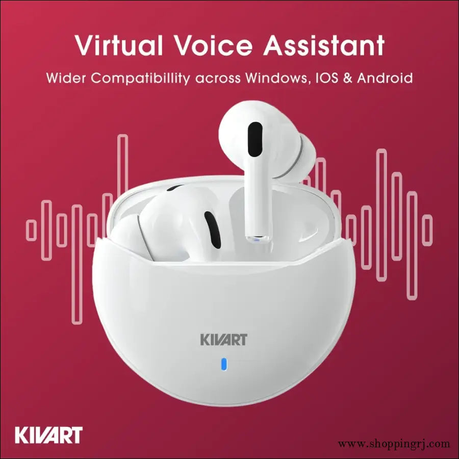 KIVART FITPRO EARBUDS Pure Sound, Zero Boundaries with ENC