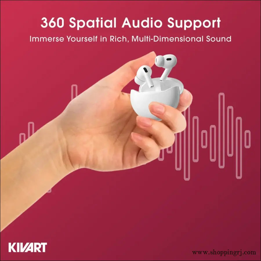 KIVART FITPRO EARBUDS Pure Sound, Zero Boundaries with ENC