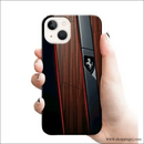 Leather Design Mobile Cover Rj 2558 Plastic Case - Mobile Covers