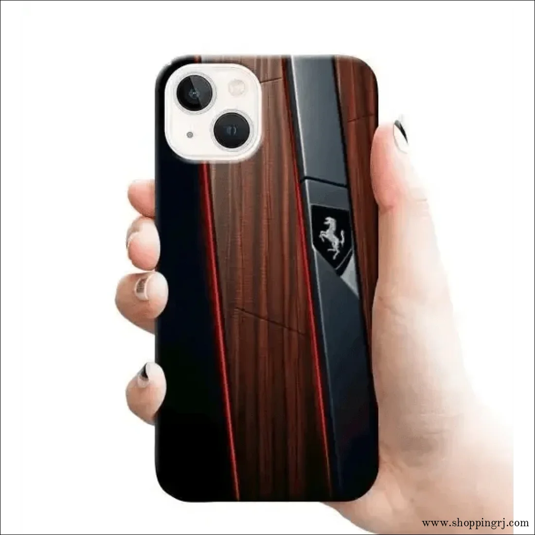 Leather design mobile cover RJ 2558 PLASTIC case