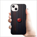 Leather Design Mobile Cover Rj 2559 Plastic Case - Mobile Covers