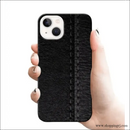 Leather Design Mobile Cover Rj 2564 Plastic Case - Mobile Covers