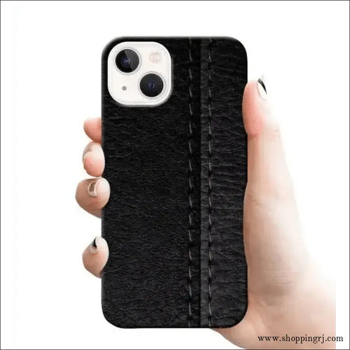 Leather Design Mobile Cover Rj 2564 Plastic Case - Mobile Covers