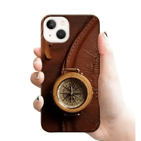 Leather design mobile cover RJ 2567 PLASTIC case
