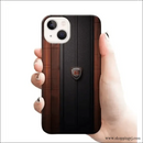 Leather Design Mobile Cover Rj 2570 Plastic Case - Mobile Covers