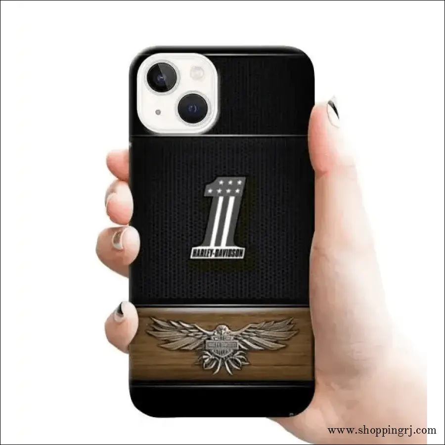 Leather Design Mobile Cover Rj 2574 Plastic Case - Mobile Covers