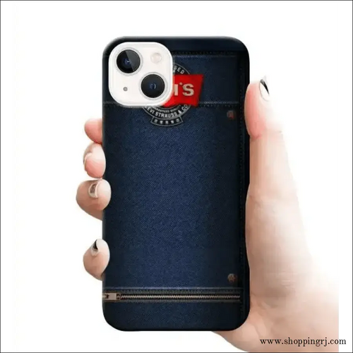 Leather Design Mobile Cover Rj 2575 Plastic Case - Mobile Covers