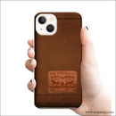 Leather Design Mobile Cover Rj 2576 Plastic Case - Mobile Covers
