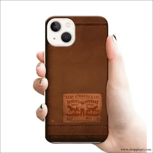 Leather design mobile cover RJ 2576 PLASTIC case - Mobile covers - Hard casesmobile coverLeather design