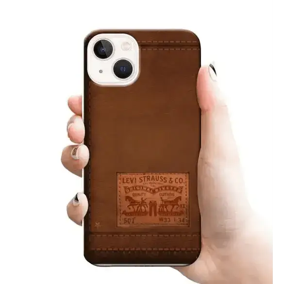 Leather design mobile cover RJ 2576 PLASTIC case - Mobile covers - Hard casesmobile coverLeather design