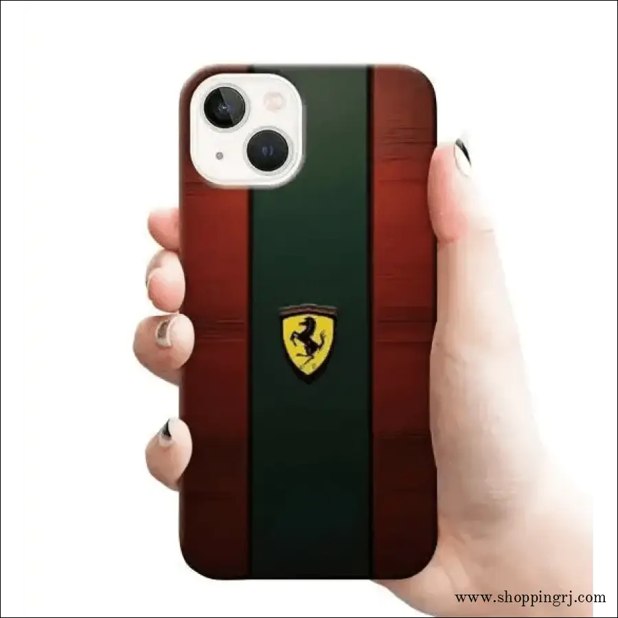 Leather Design Mobile Cover Rj 2580 Plastic Case - Mobile Covers