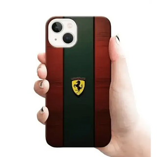 Leather design mobile cover RJ 2580 PLASTIC case