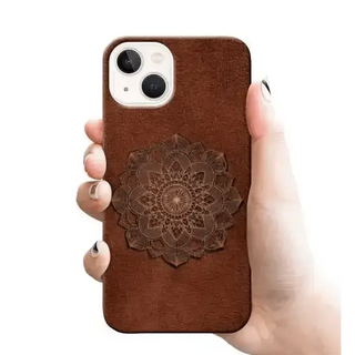 Leather design mobile cover RJ 2581 PLASTIC case